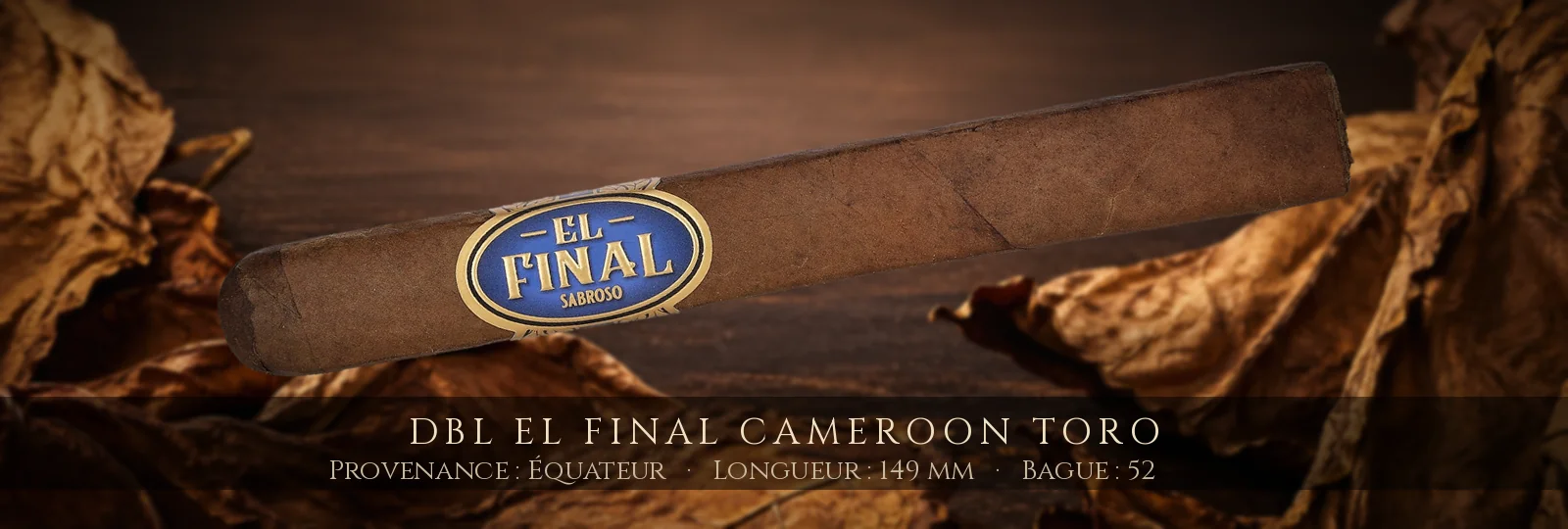 DBL El Final Cameroon Toro — DBL — Équateur