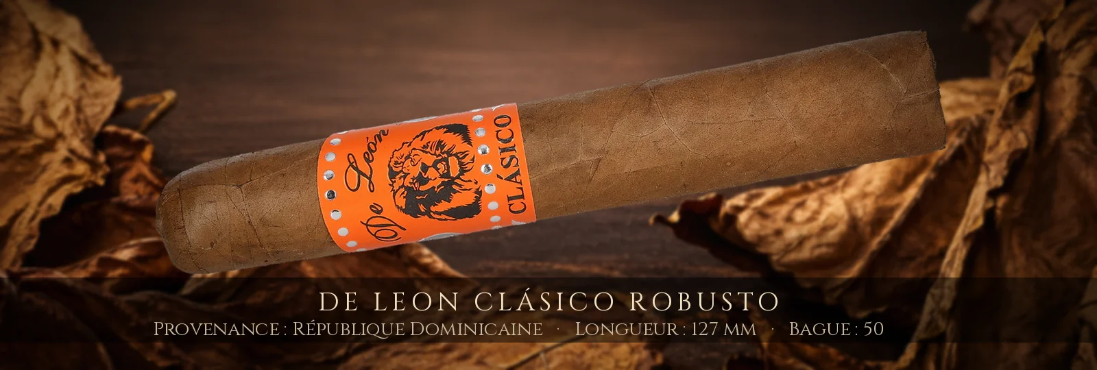 De Leon Clásico Robusto — De Leon — République Dominicaine