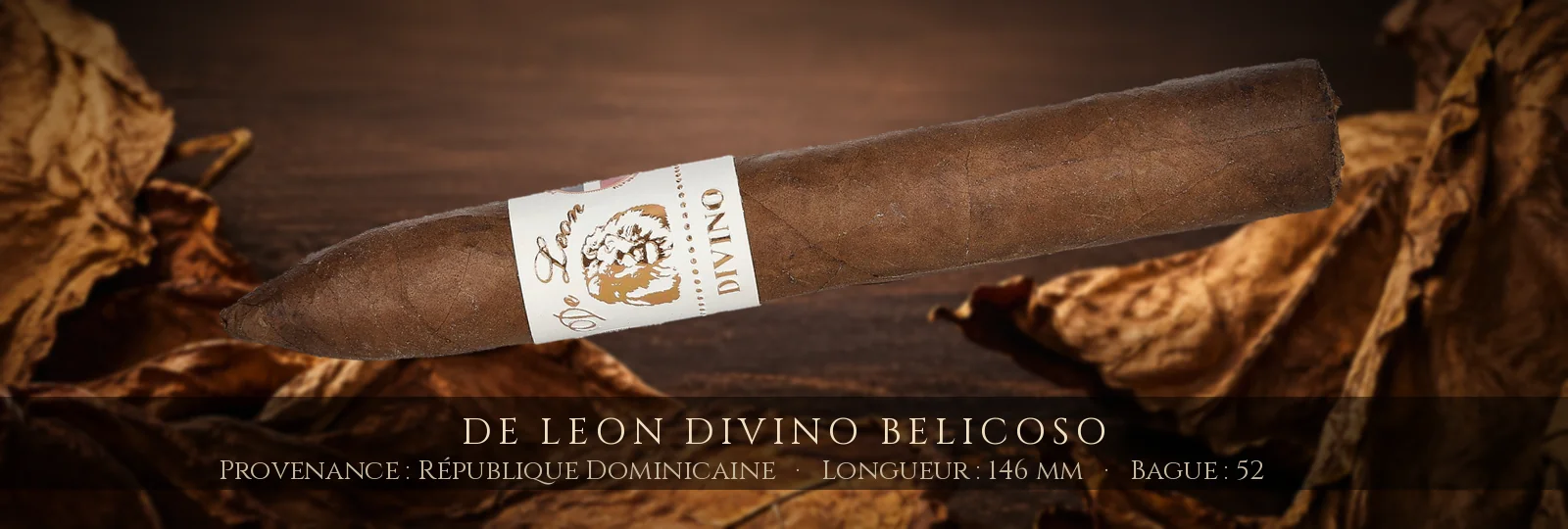 De Leon Divino Belicoso — De Leon — République Dominicaine