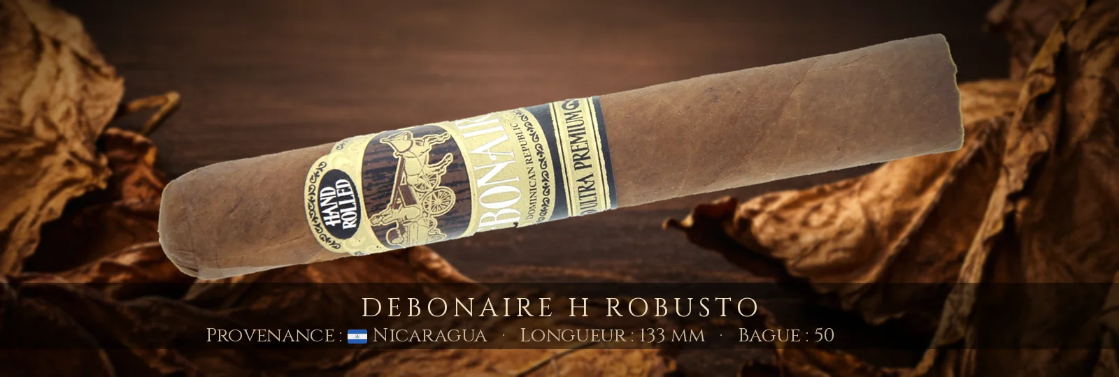 Debonaire H Robusto — Debonaire — Nicaragua