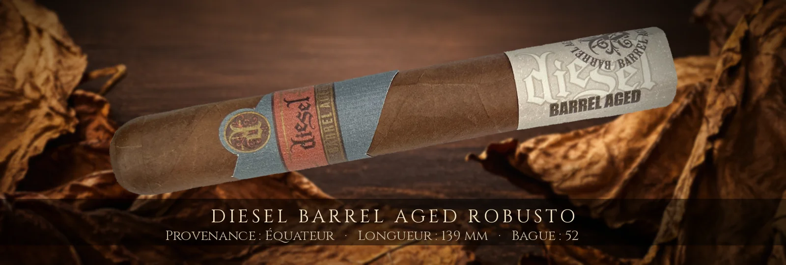 Diesel Barrel Aged Robusto — Diesel — Équateur