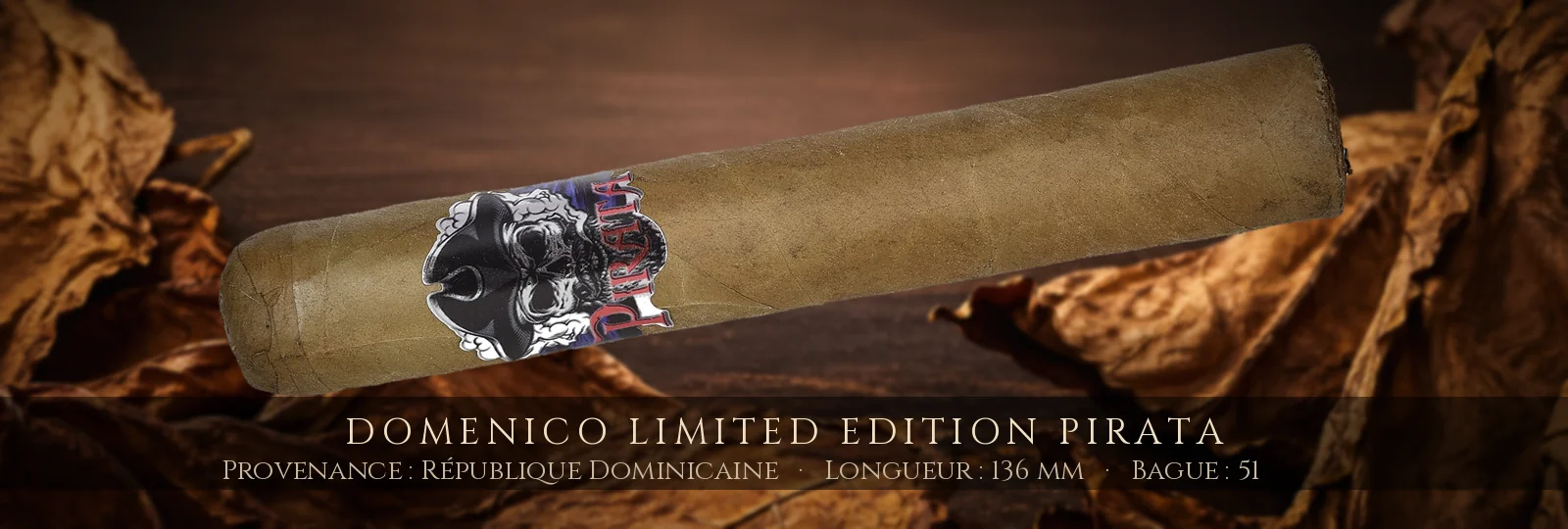 Domenico Limited Edition Pirata — Domenico — République Dominicaine
