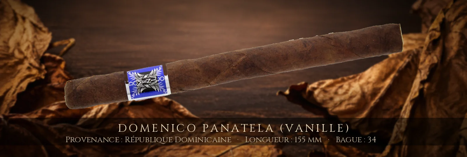 Domenico Panatela (Vanille) — Domenico — République Dominicaine