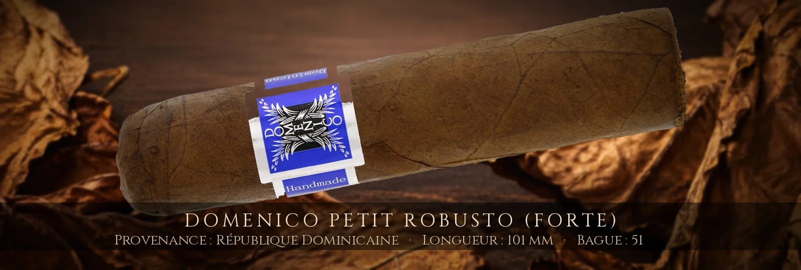 Domenico Petit Robusto (Forte) — Domenico — République Dominicaine