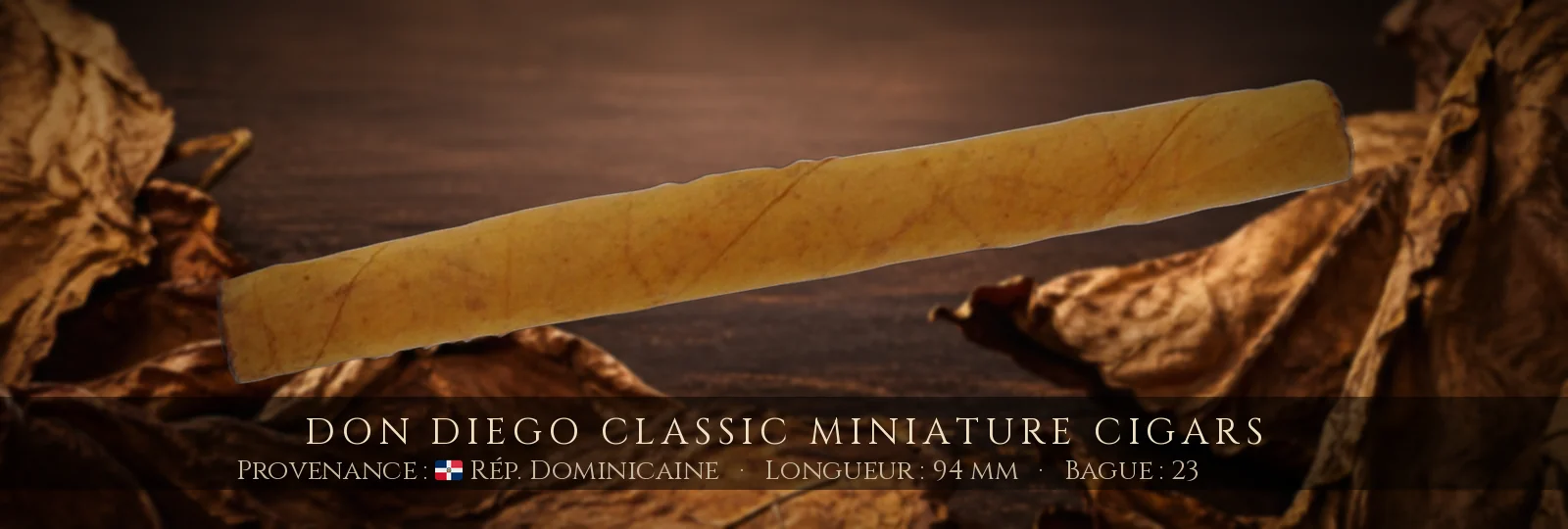 Don Diego Classic Miniature Cigars — Don Diego — République Dominicaine