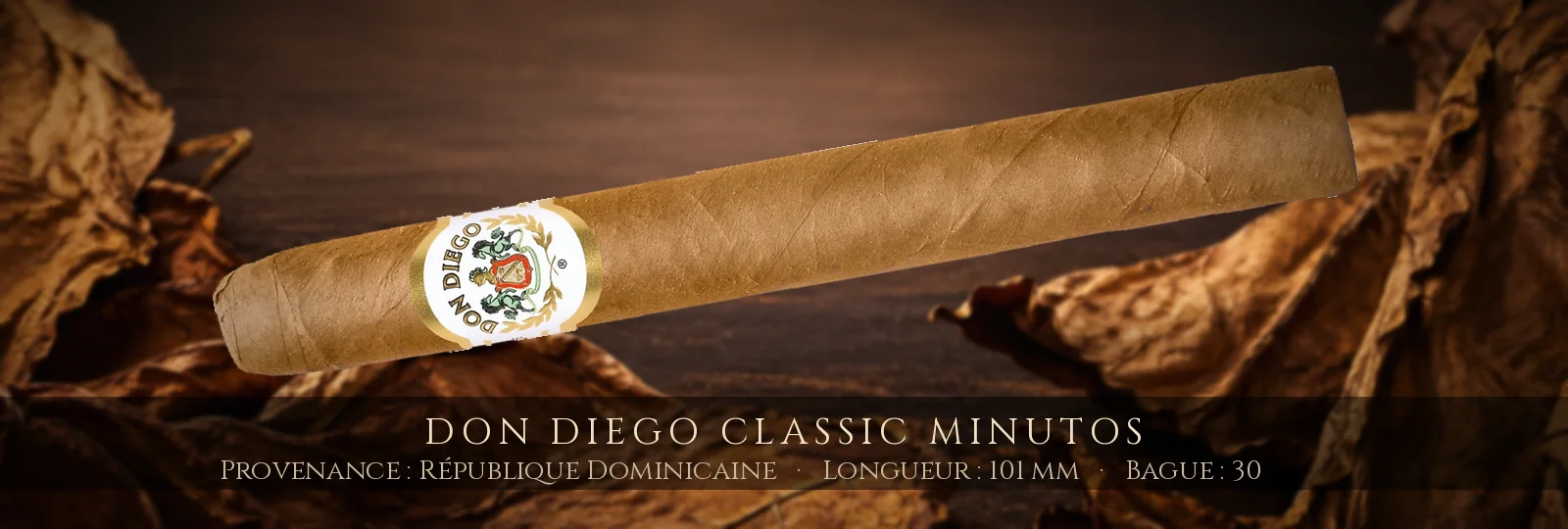 Don Diego Classic Minutos — Don Diego — République Dominicaine