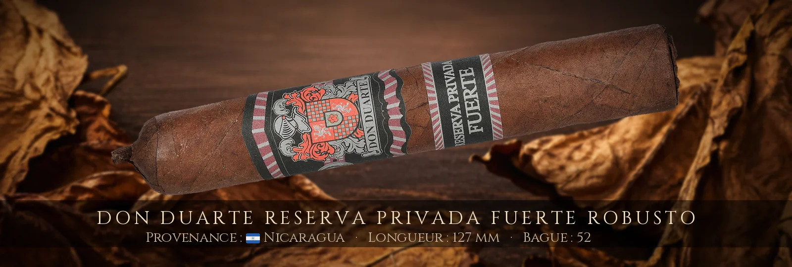 Don Duarte Reserva Privada Fuerte Robusto — Don Duarte — Nicaragua