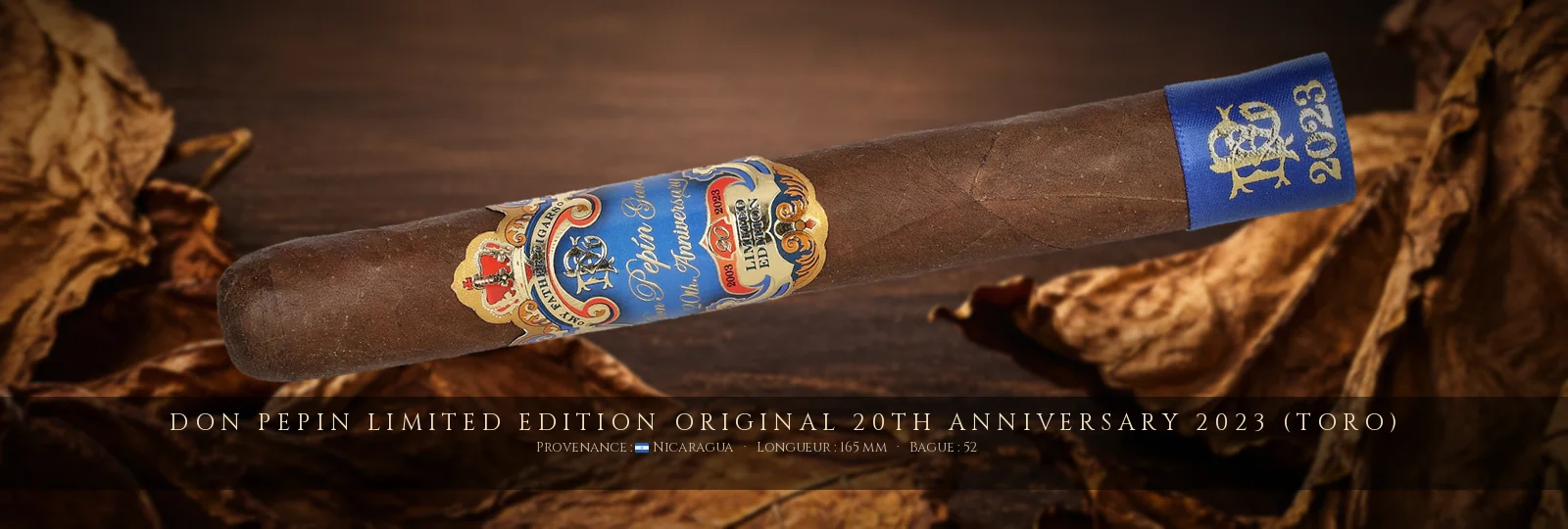 Don Pepin Limited Edition Original 20th Anniversary 2023 (Toro) — Don Pepin — Nicaragua