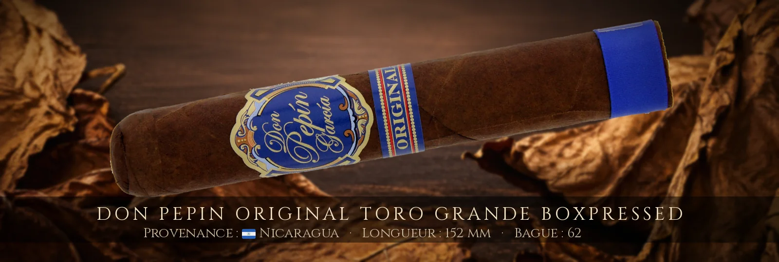 Don Pepin Original Toro Grande BOXPRESSED