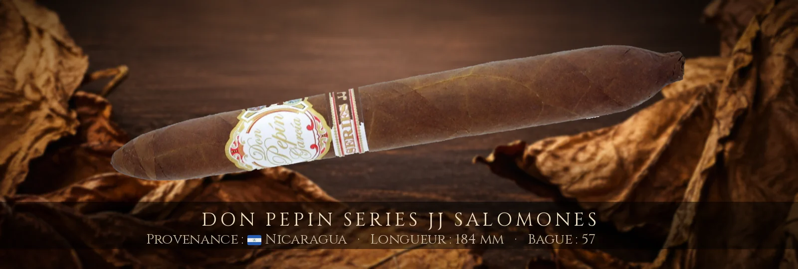 Don Pepin Series JJ Salomones — Don Pepin — Nicaragua