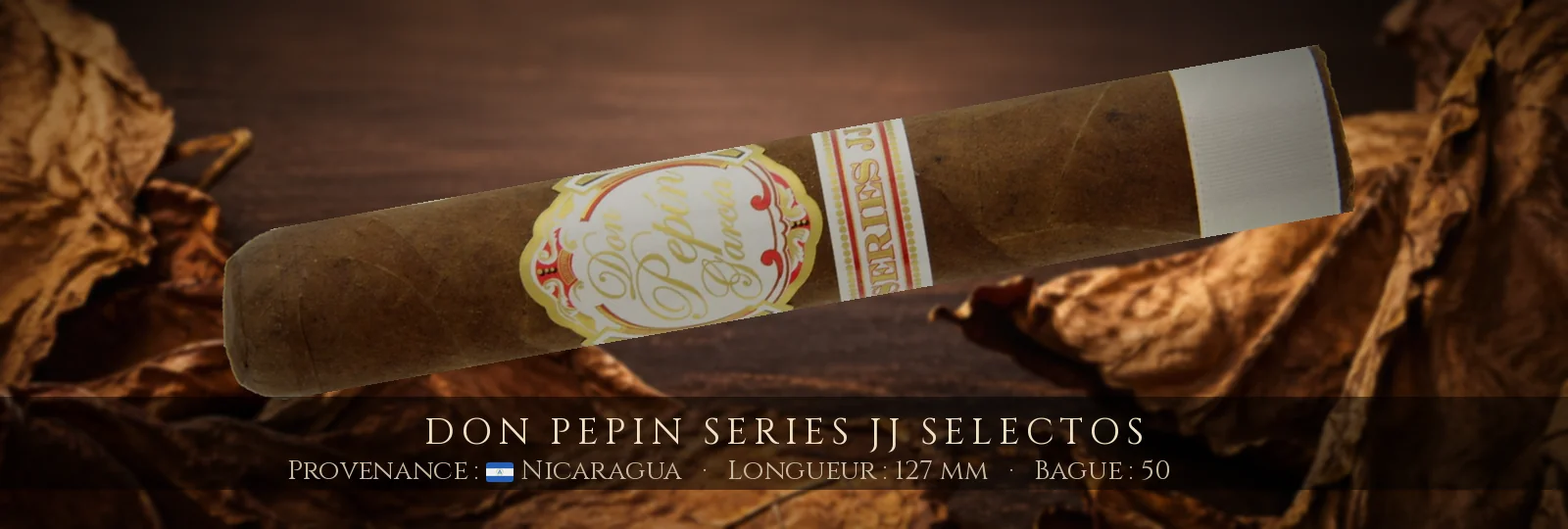 Don Pepin Series JJ Selectos — Don Pepin — Nicaragua