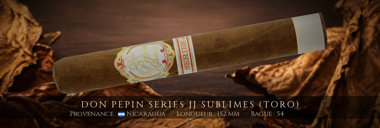 Don Pepin Series JJ Sublimes (Toro) — Don Pepin — Nicaragua