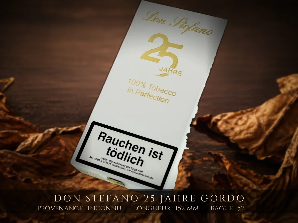 Don Stefano 25 Jahre Gordo — Don Stefano — Inconnu