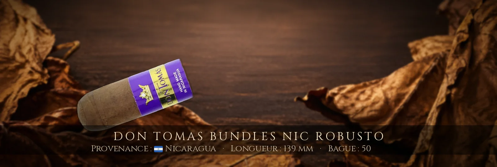 Don Tomas Bundles NIC Robusto