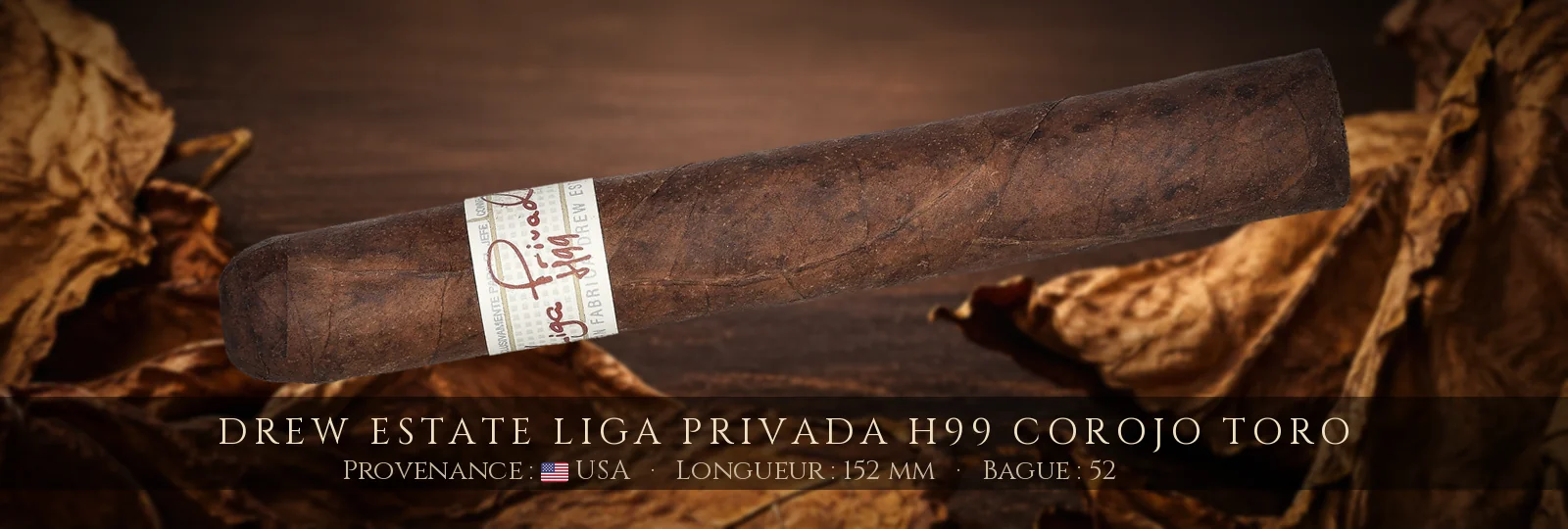 Drew Estate Liga Privada H99 Corojo Toro — Drew Estate — USA