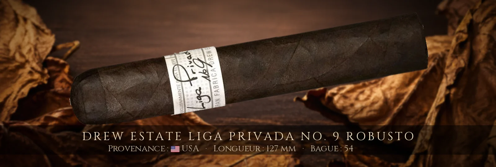 Drew Estate Liga Privada No. 9 Robusto — Drew Estate — USA