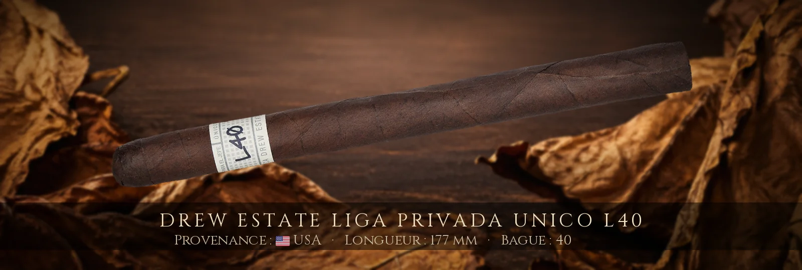 Drew Estate Liga Privada Unico L40 — Drew Estate — USA