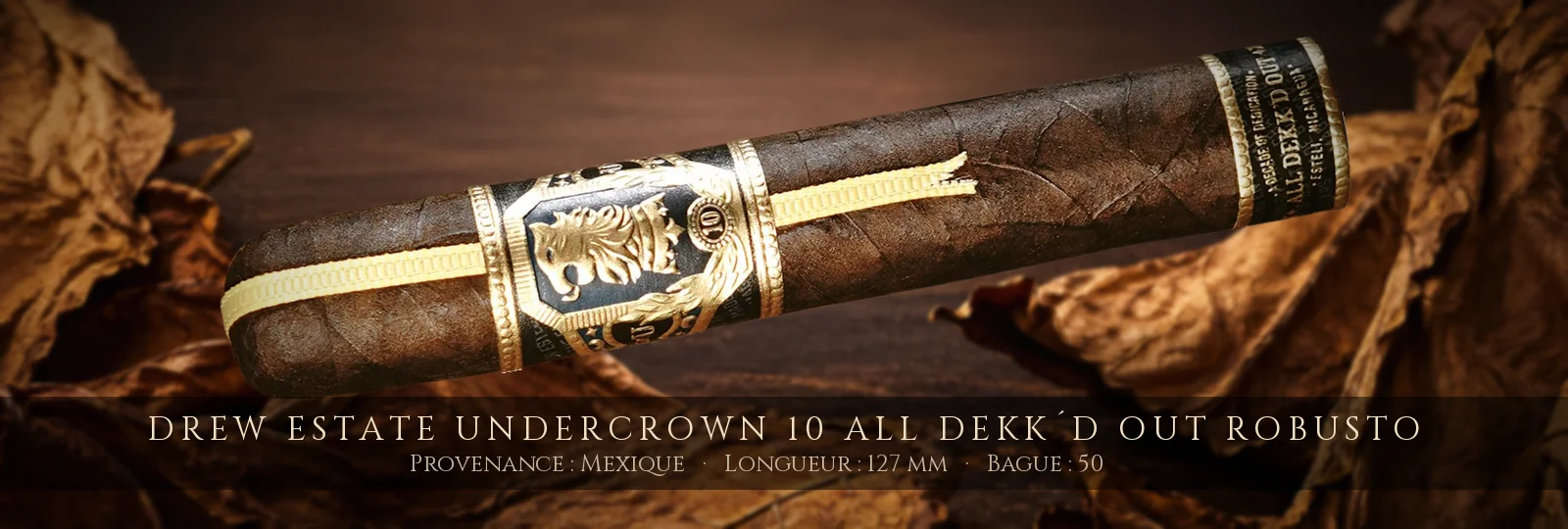 Drew Estate Undercrown 10 All Dekk´d Out Robusto