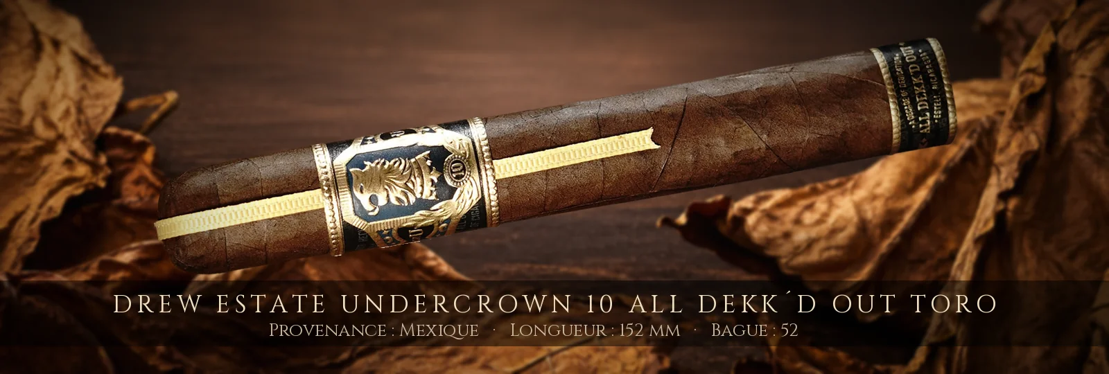 Drew Estate Undercrown 10 All Dekk´d Out Toro