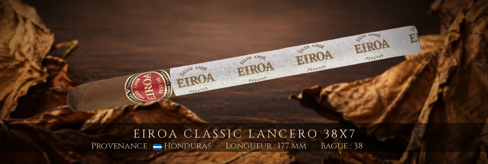Eiroa Classic Lancero 38x7 — Eiroa — Honduras