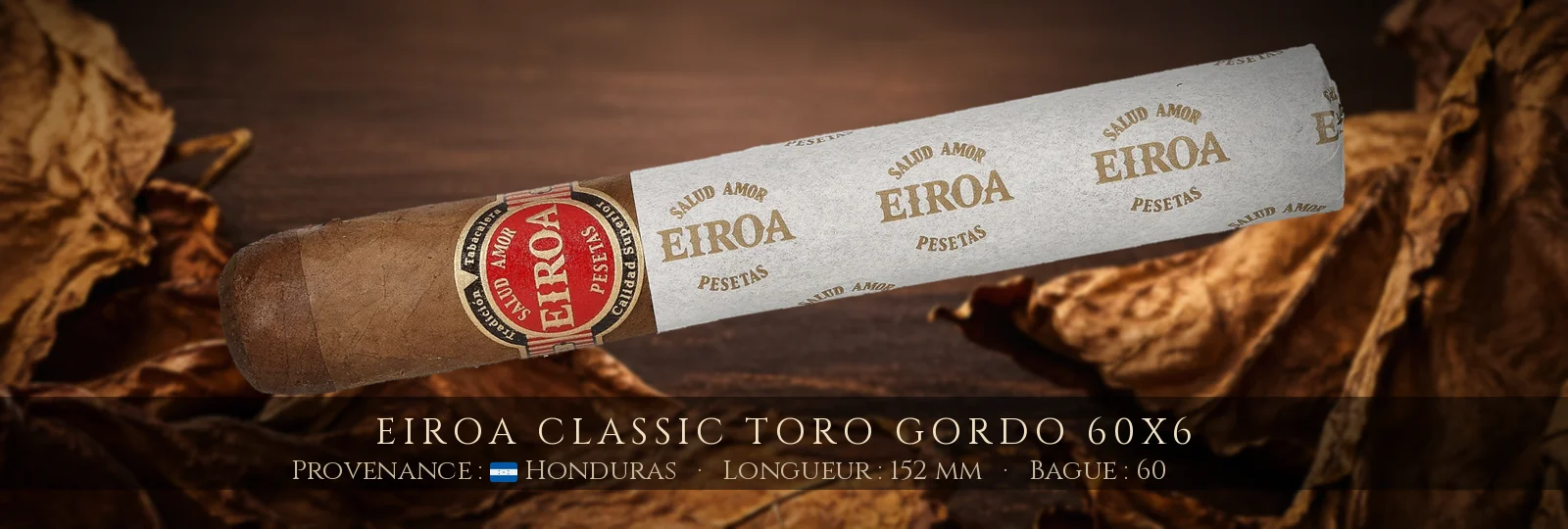 Eiroa Classic Toro Gordo 60x6 — Eiroa — Honduras