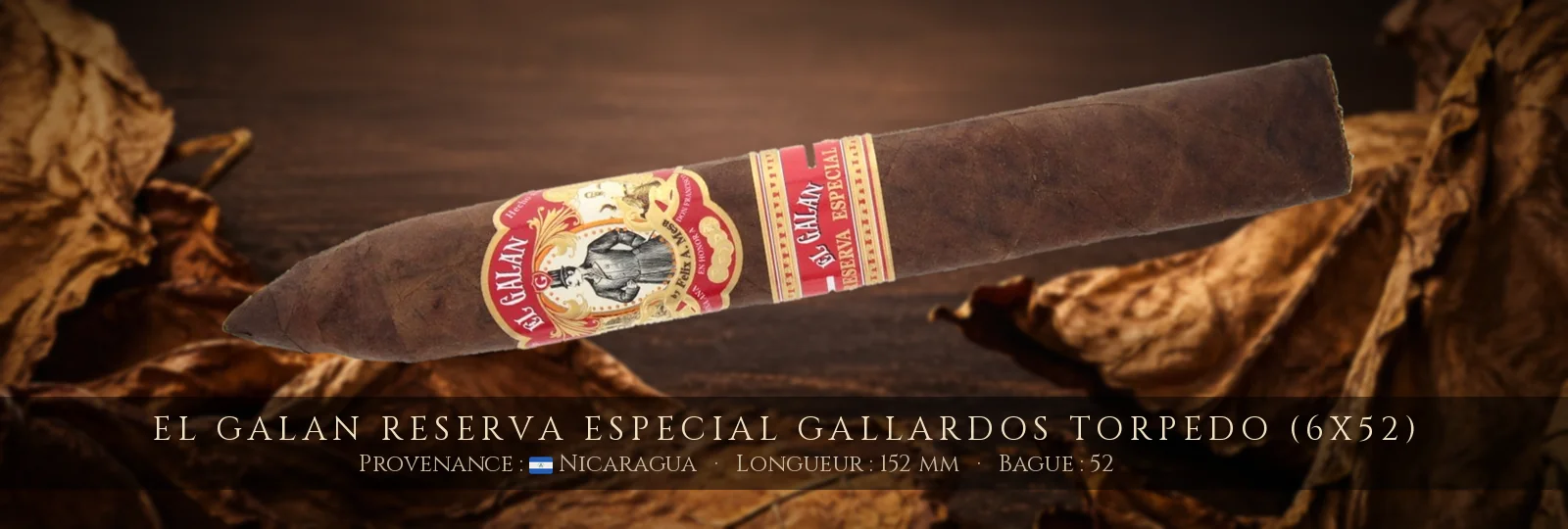 El Galan Reserva Especial Gallardos Torpedo (6x52)