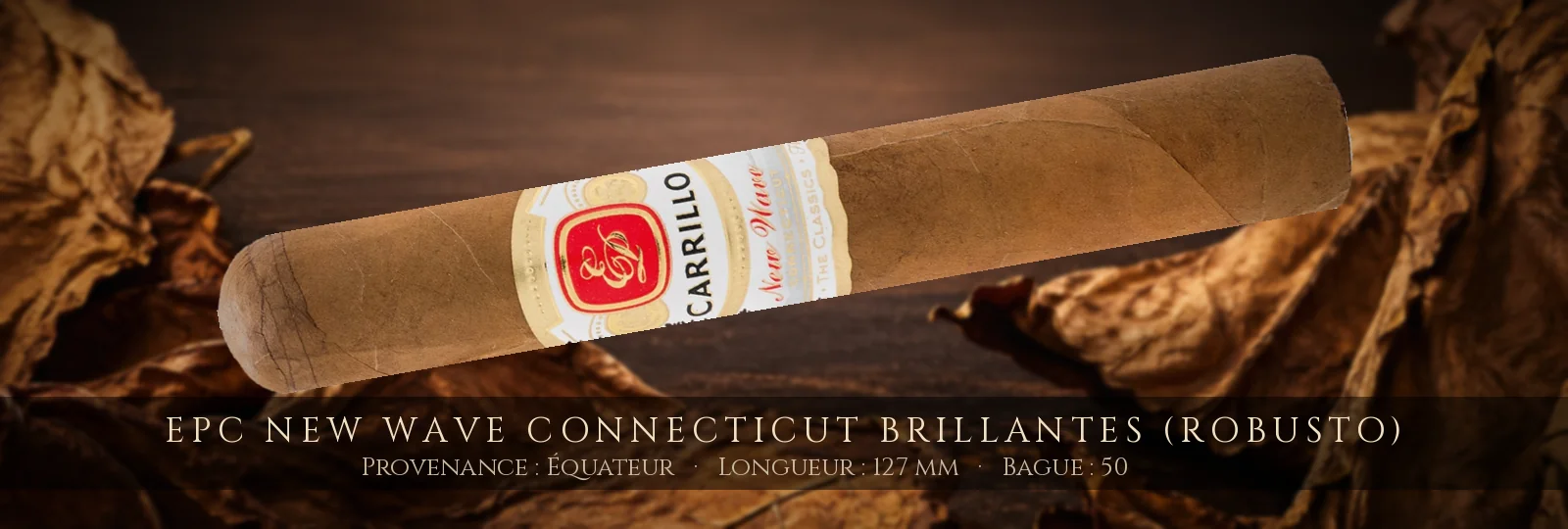 EPC New Wave Connecticut Brillantes (Robusto) — EPC — Équateur