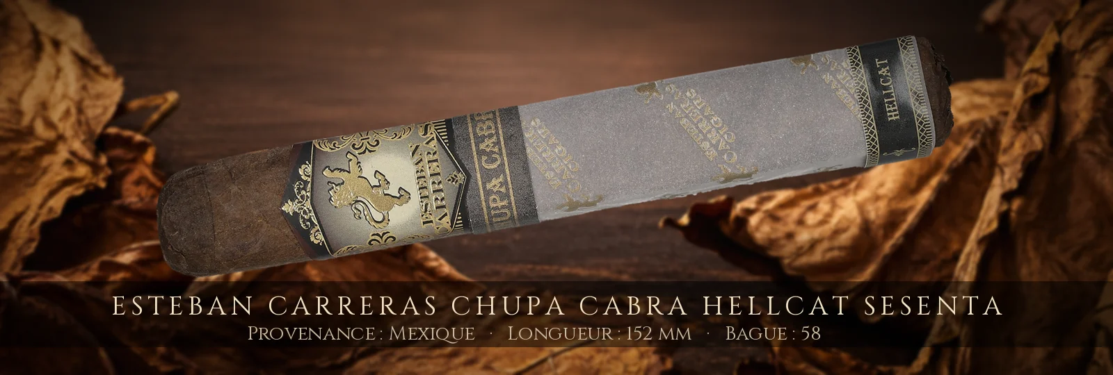 Esteban Carreras Chupa Cabra Hellcat Sesenta — Esteban Carreras — Mexique