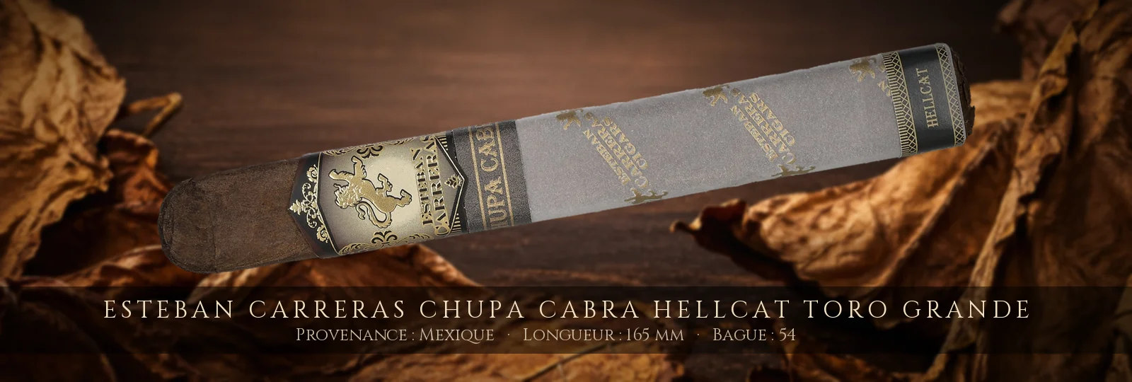 Esteban Carreras Chupa Cabra Hellcat Toro Grande — Esteban Carreras — Mexique