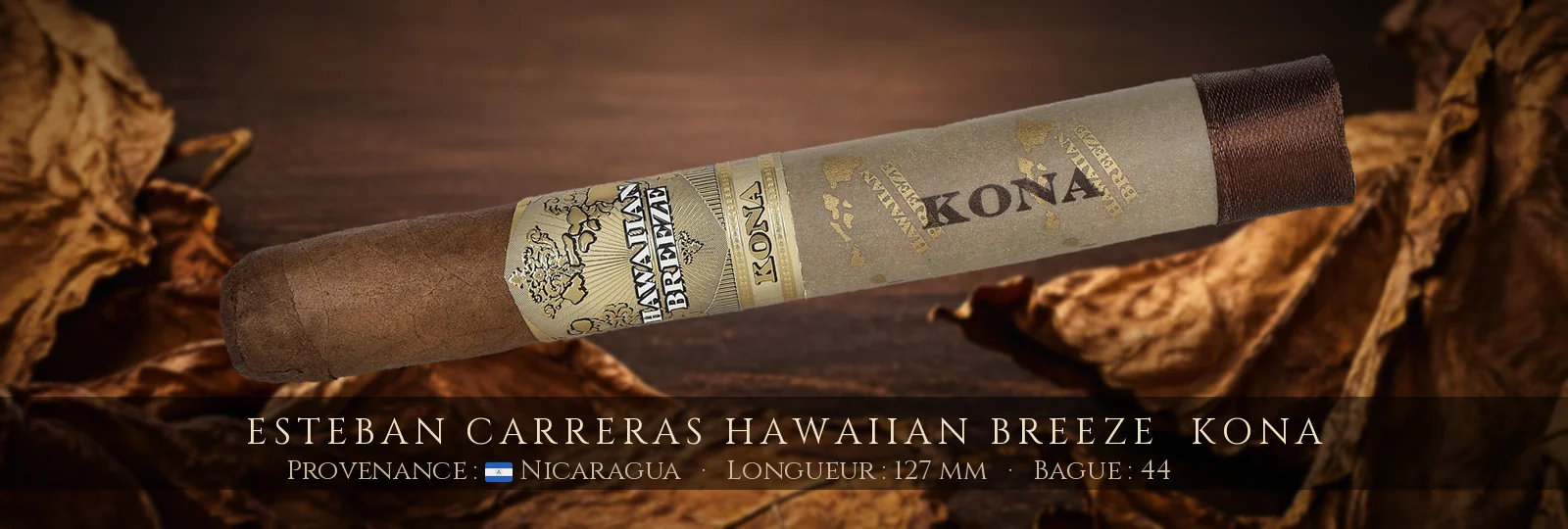 Esteban Carreras Hawaiian Breeze  Kona — Esteban Carreras — Nicaragua