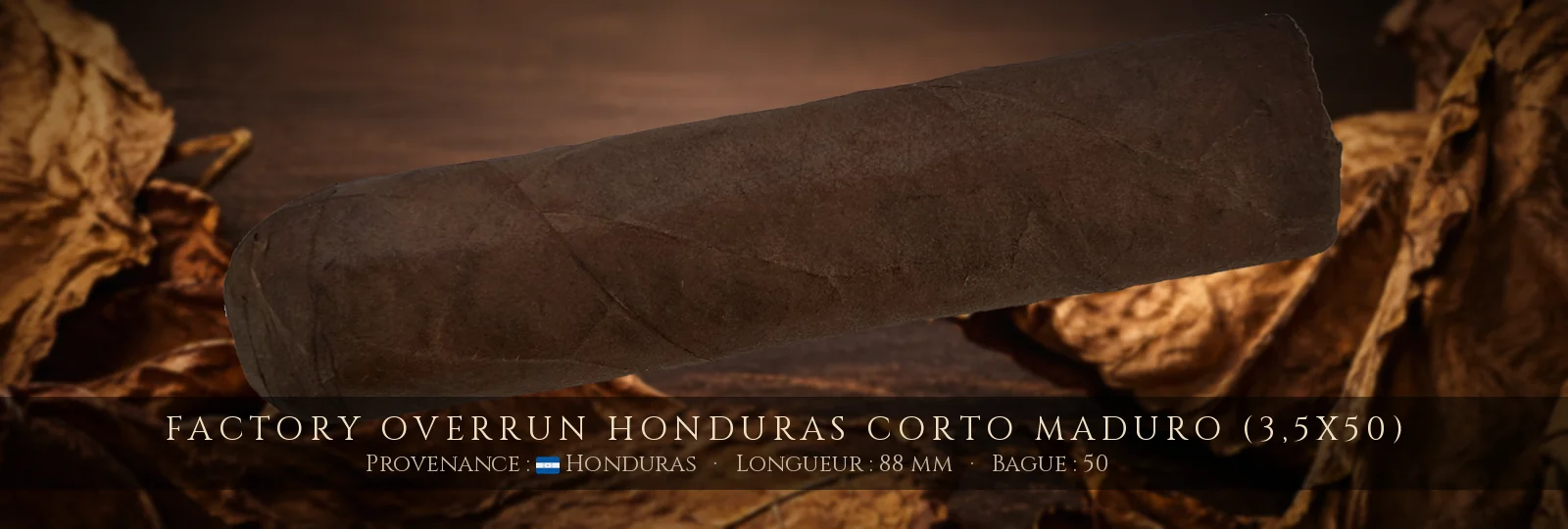 Factory Overrun Honduras Corto Maduro (3,5x50) — Factory Overrun — Honduras