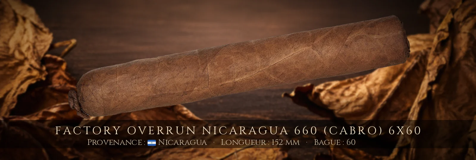 Factory Overrun Nicaragua 660 (CABRO) 6x60 — Factory Overrun — Nicaragua