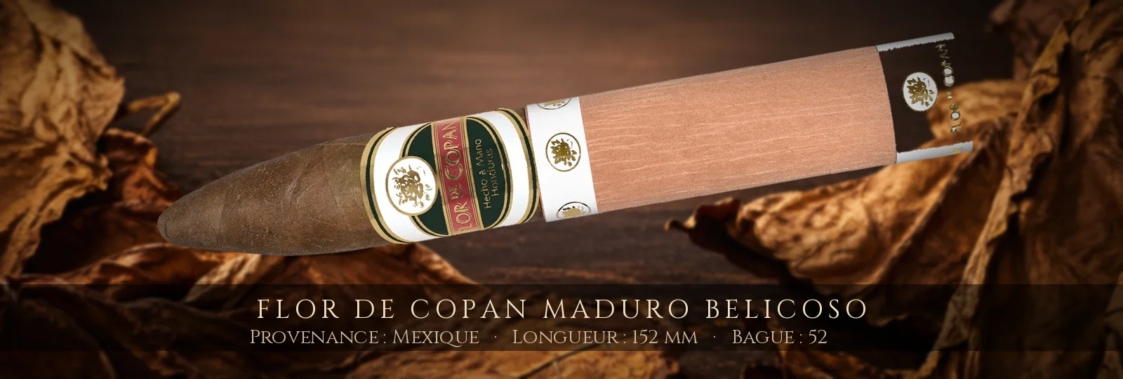 Flor de Copan Maduro Belicoso