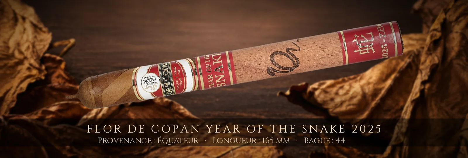 Flor de Copan Year of the Snake 2025 — Flor de Copan — Équateur, Honduras