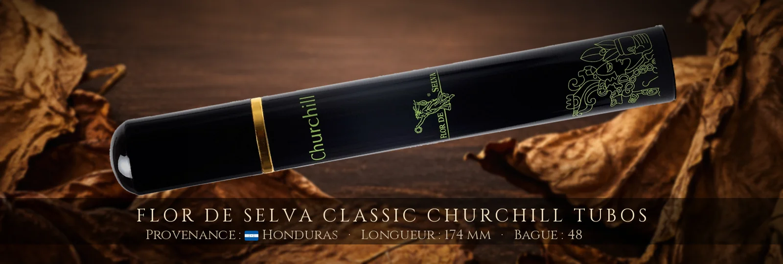 Flor de Selva Classic Churchill Tubos — Flor de Selva — Honduras