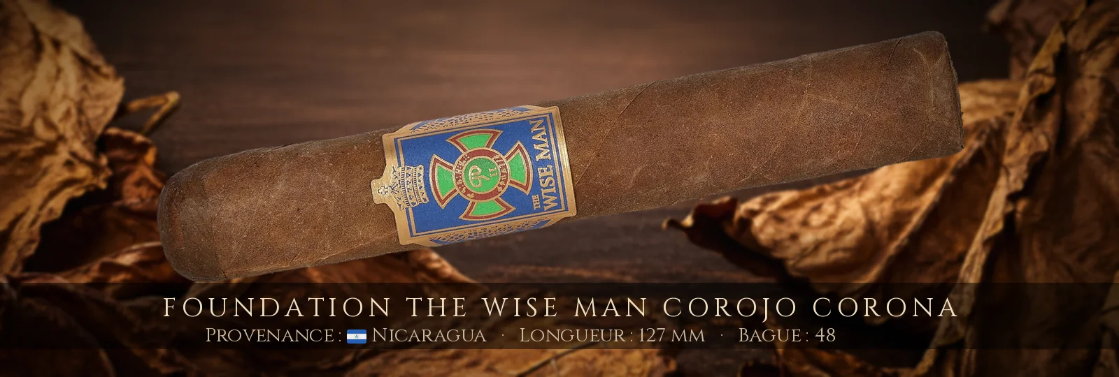 Foundation The Wise Man Corojo Corona — Foundation — Nicaragua