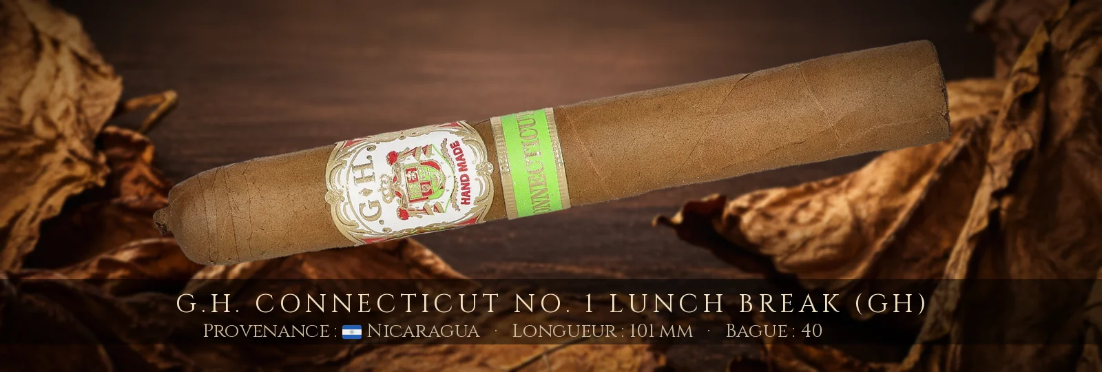G.H. Connecticut No. 1 Lunch Break (GH) — G.H. — Nicaragua