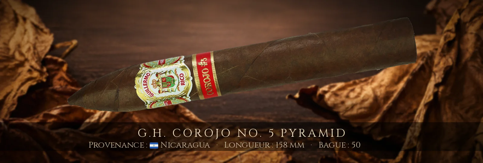 G.H. Corojo No. 5 Pyramid — G.H. — Nicaragua
