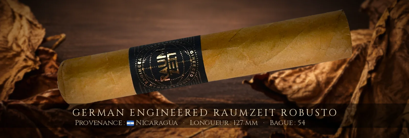 German Engineered Raumzeit Robusto — German Engineered — Nicaragua