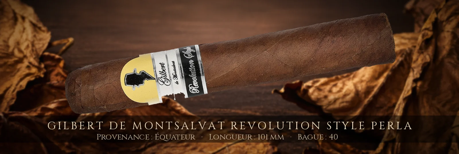Gilbert de Montsalvat Revolution Style Perla — Gilbert de Montsalvat — Équateur