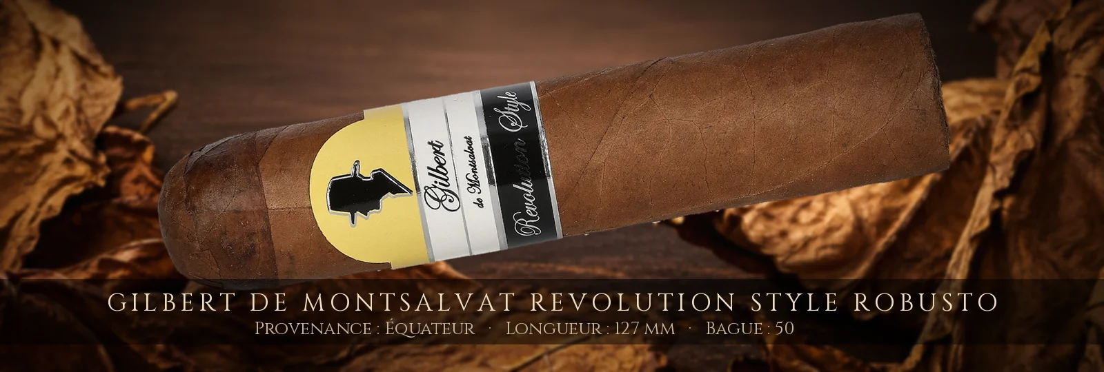 Gilbert de Montsalvat Revolution Style Robusto — Gilbert de Montsalvat — Équateur