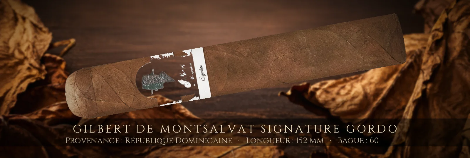 Gilbert de Montsalvat signature Gordo — Gilbert de Montsalvat — République Dominicaine