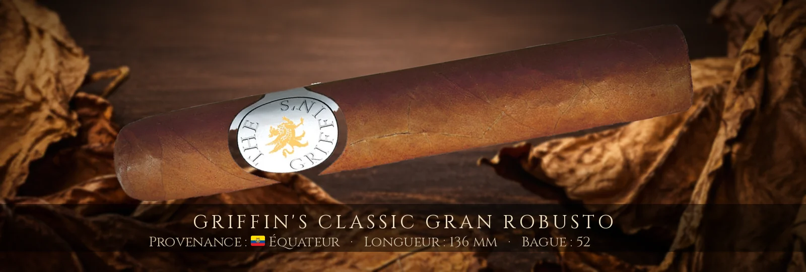 Griffin's Classic Gran Robusto — Griffin's — Équateur