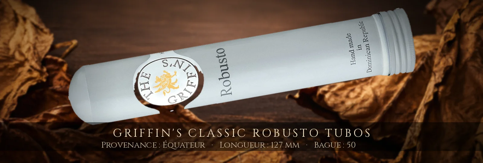 Griffin's Classic Robusto Tubos — Griffin's — Équateur