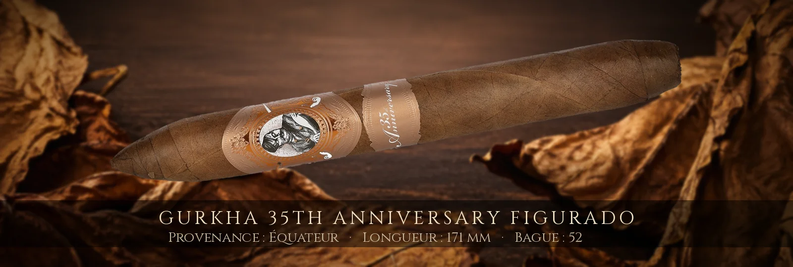 Gurkha 35th Anniversary Figurado — Gurkha — Équateur