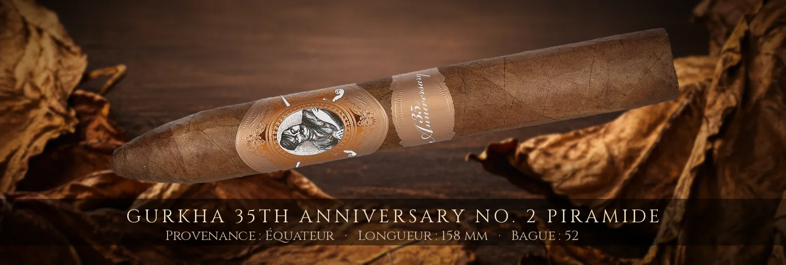 Gurkha 35th Anniversary No. 2 Piramide — Gurkha — Équateur