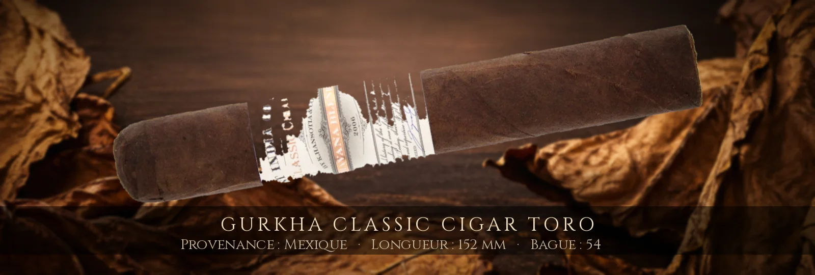 Gurkha Classic Cigar Toro — Gurkha — Mexique