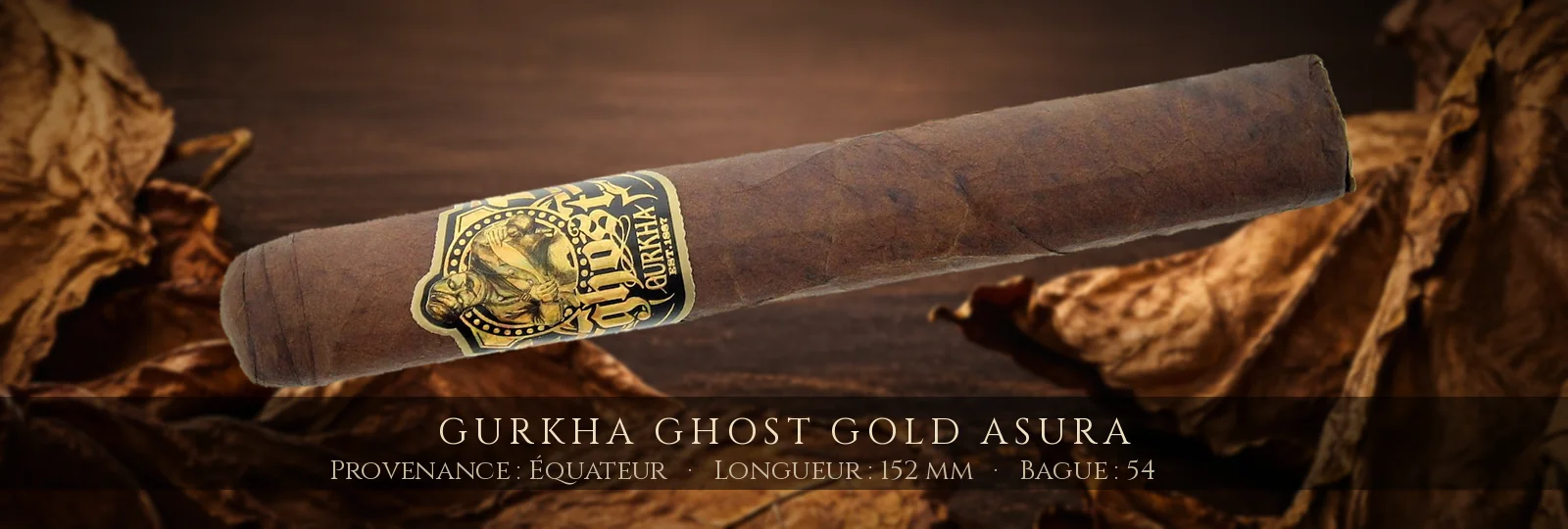 Gurkha Ghost Gold Asura — Gurkha — Équateur
