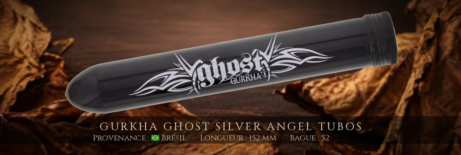 Gurkha Ghost Silver Angel Tubos — Gurkha — Brésil