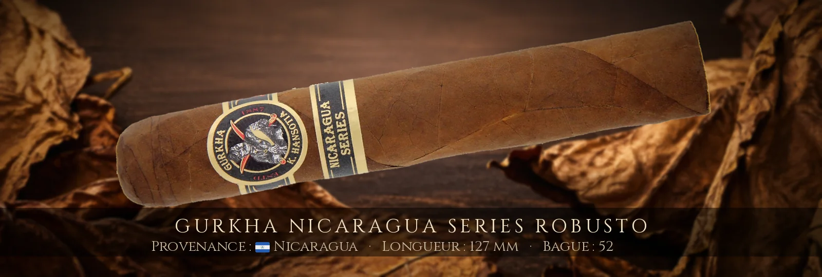 Gurkha Nicaragua Series Robusto — Gurkha — Nicaragua